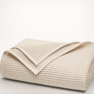 Boll & Branch Waffle Bed Blanket / Throw -- King / Cali king